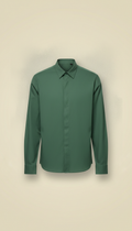 Pine Green lightweight overshirt